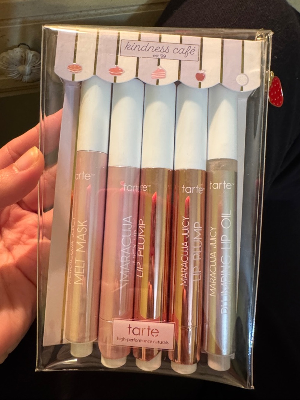 NWT Tarte 5-Pc. Sweet Indulgences Maracuja Juicy Lip Set - Picture 2 of 3